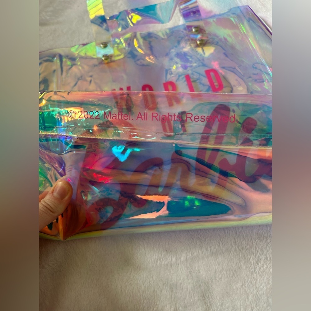 World of Barbie Plastic Tote - Picture 4 of 4